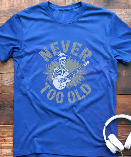 Never Too Old Les Paul T-Shirt