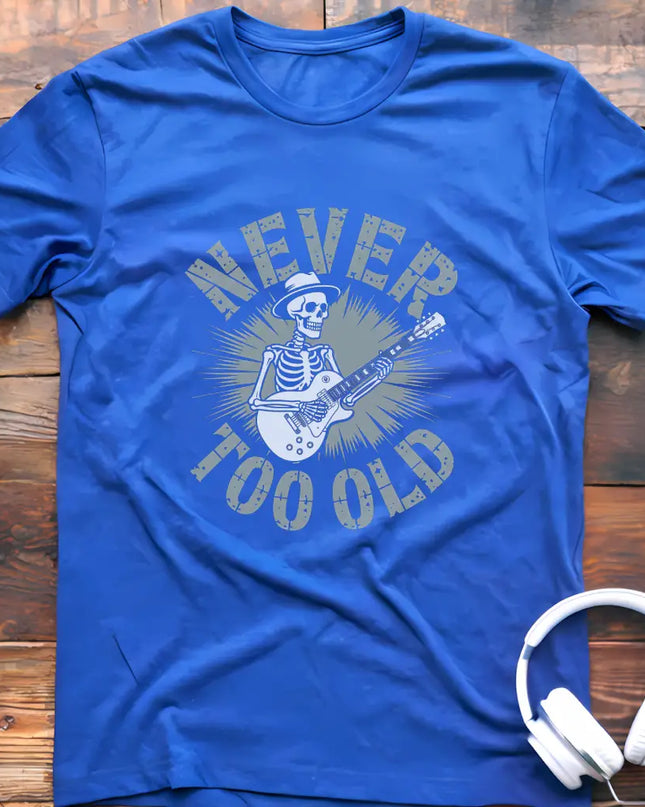 Never Too Old Les Paul T-Shirt