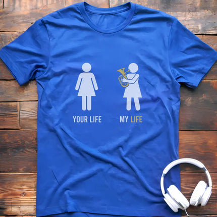 Life Female Tenor Horn T-Shirt