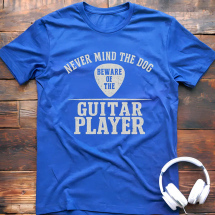 Never Mind Dog Guitar T-Shirt