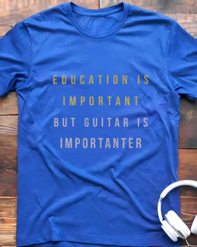 Education Guitar T-Shirt