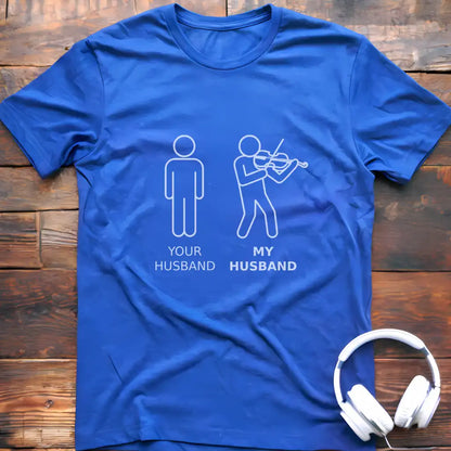 Husband Violin T-Shirt