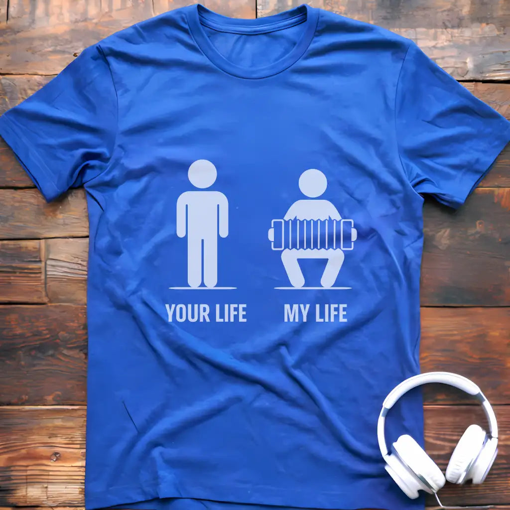 Life Bandoneon Male T-Shirt