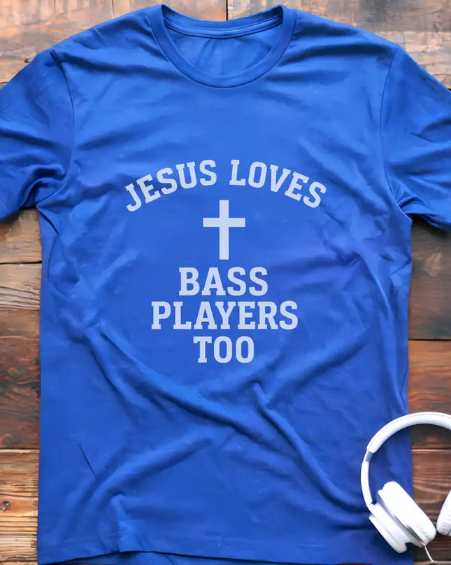 Jesus Loves Bass T-Shirt