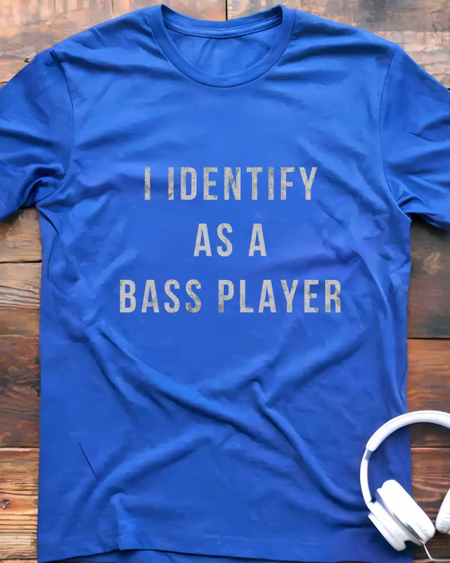 Identify Bass Player T-Shirt