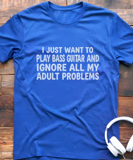 Play Bass Guitar T-Shirt