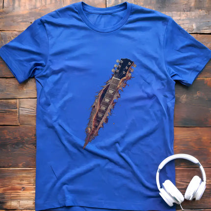 Guitar Fire Torn T-Shirt