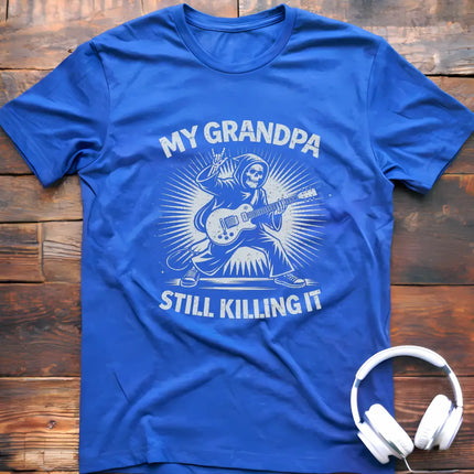 Grandpa Still Guitar T-Shirt