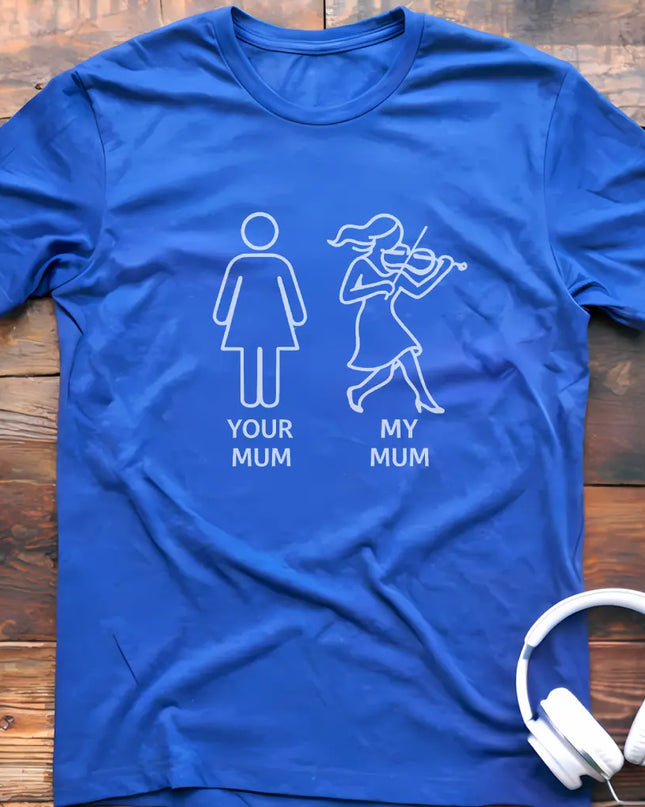 My Mum Violin T-Shirt