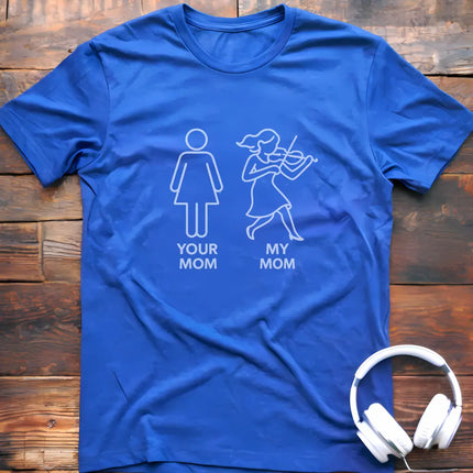My Mom Violin T-Shirt