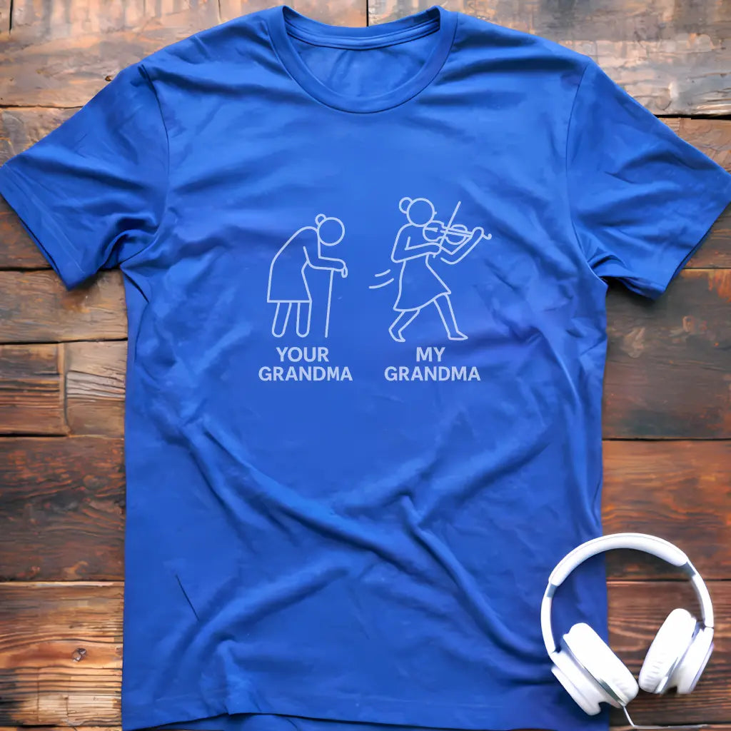 My Grandma Violin T-Shirt