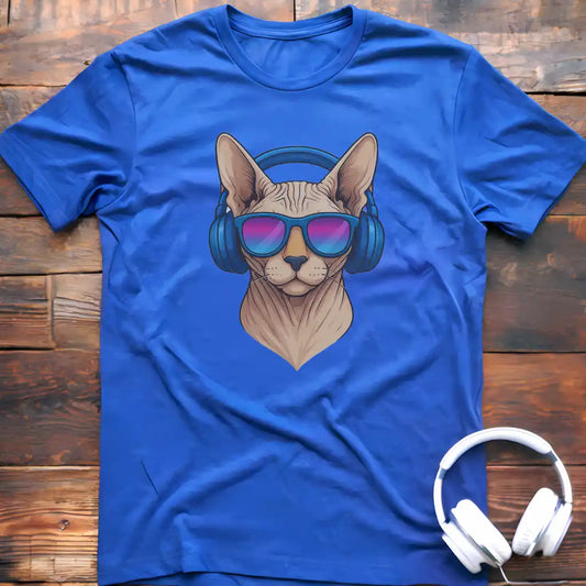 Cat Headphones 4 T-Shirt