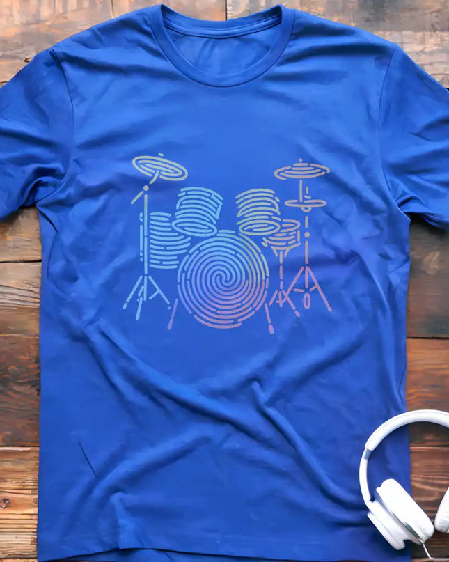 Neon Drums T-Shirt