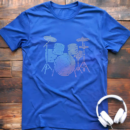 Neon Drums T-Shirt