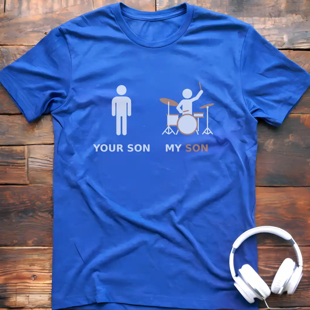 Mein Vater Schlagzeug T-Shirt