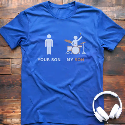 Mein Vater Schlagzeug T-Shirt