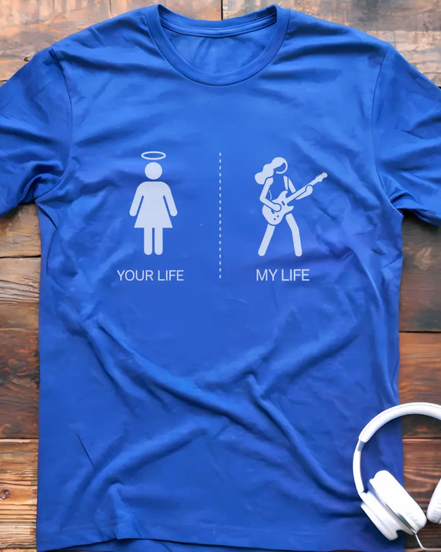 Life Guitar Female 1 T-shirt
