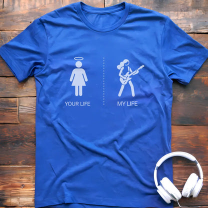 Life Guitar Female 1 T-shirt