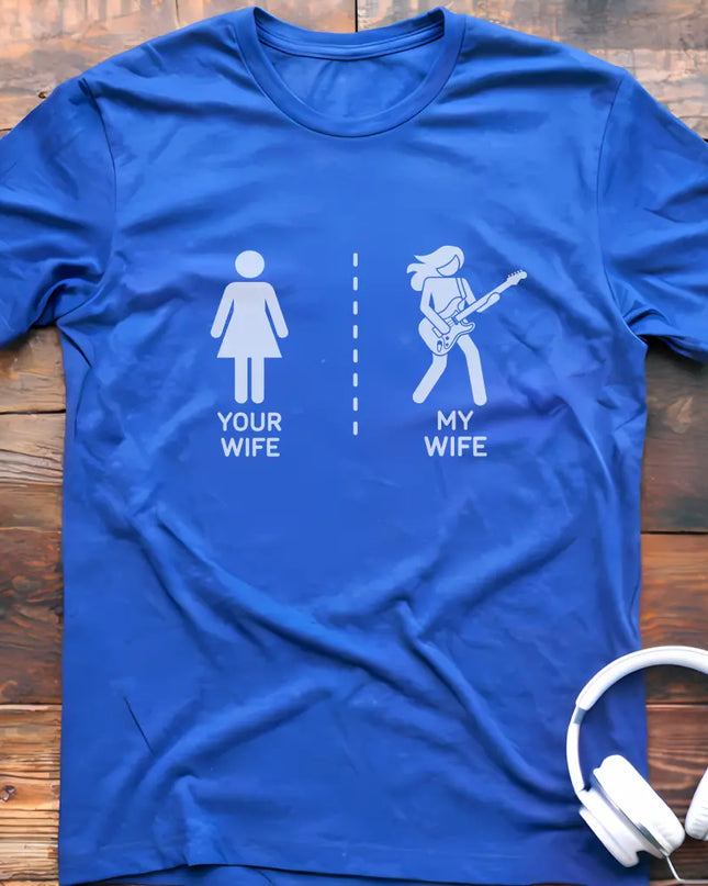 My Wife Guitar T-shirt