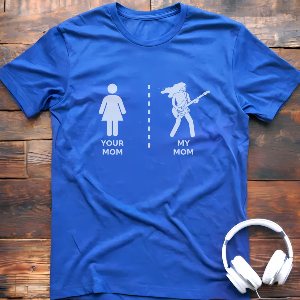 My Mom Guitar T-shirt