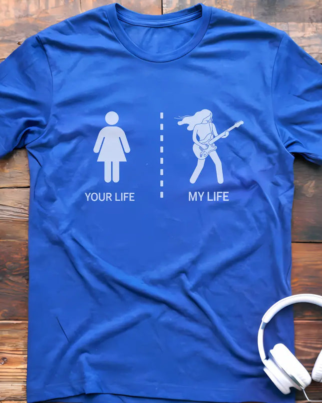 Life Guitar Female 3 T-shirt