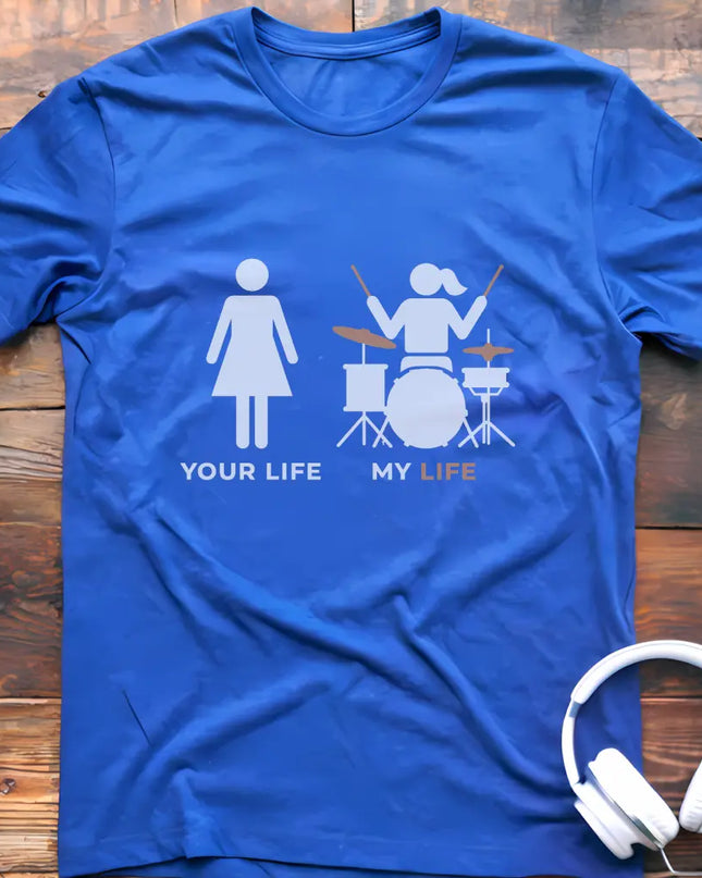 Life Drum Female T-shirt