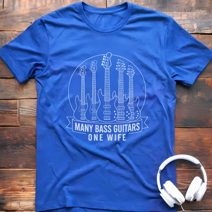 Many Bass Guitars T-Shirt