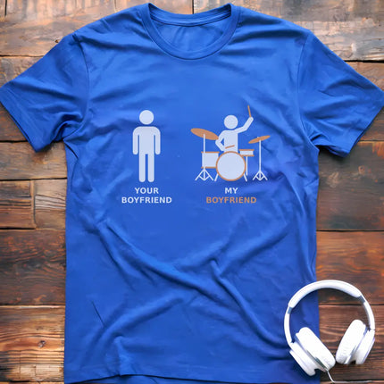My Boyfriend Drum T-shirt