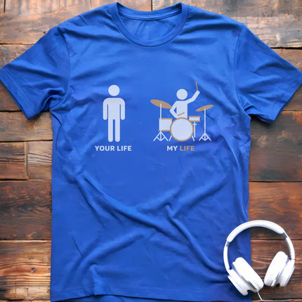 Life Drum Male T-shirt