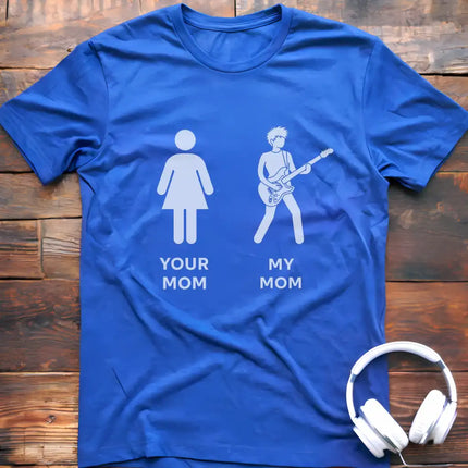 Mom Guitar Short Hair T-Shirt