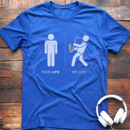 Life Sax Male T-Shirt