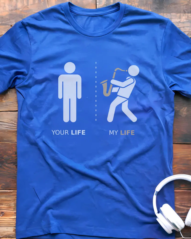 Life Sax Male T-Shirt
