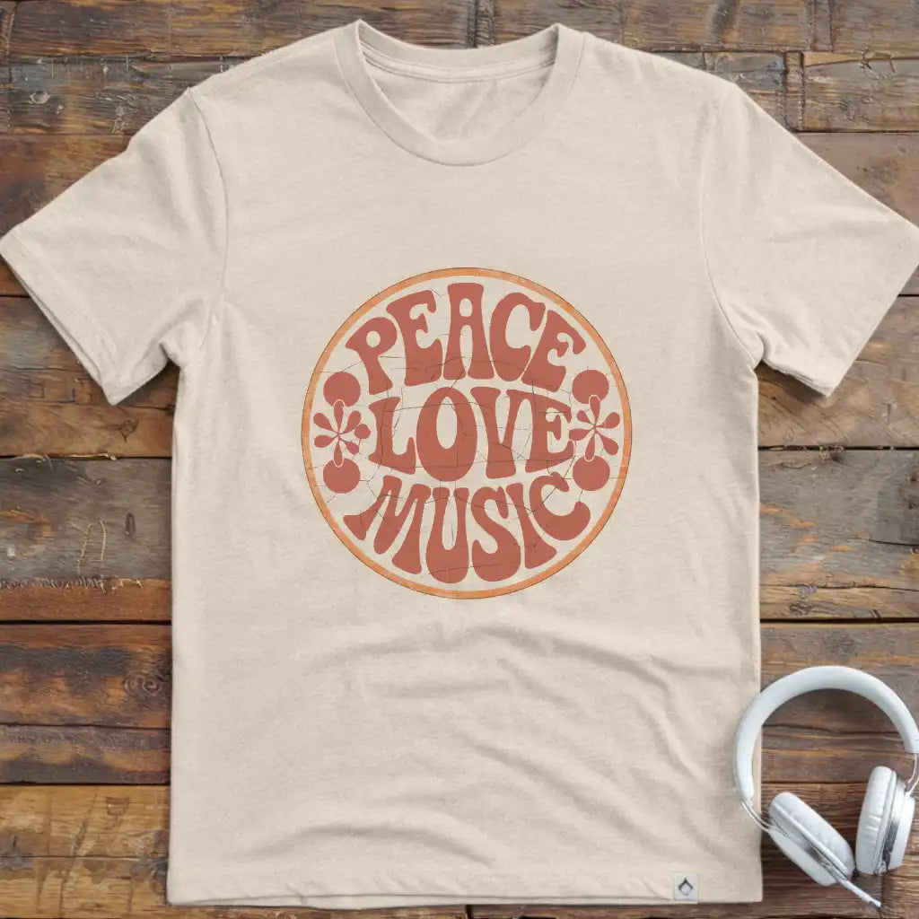Peace Love Music 2 T-Shirt