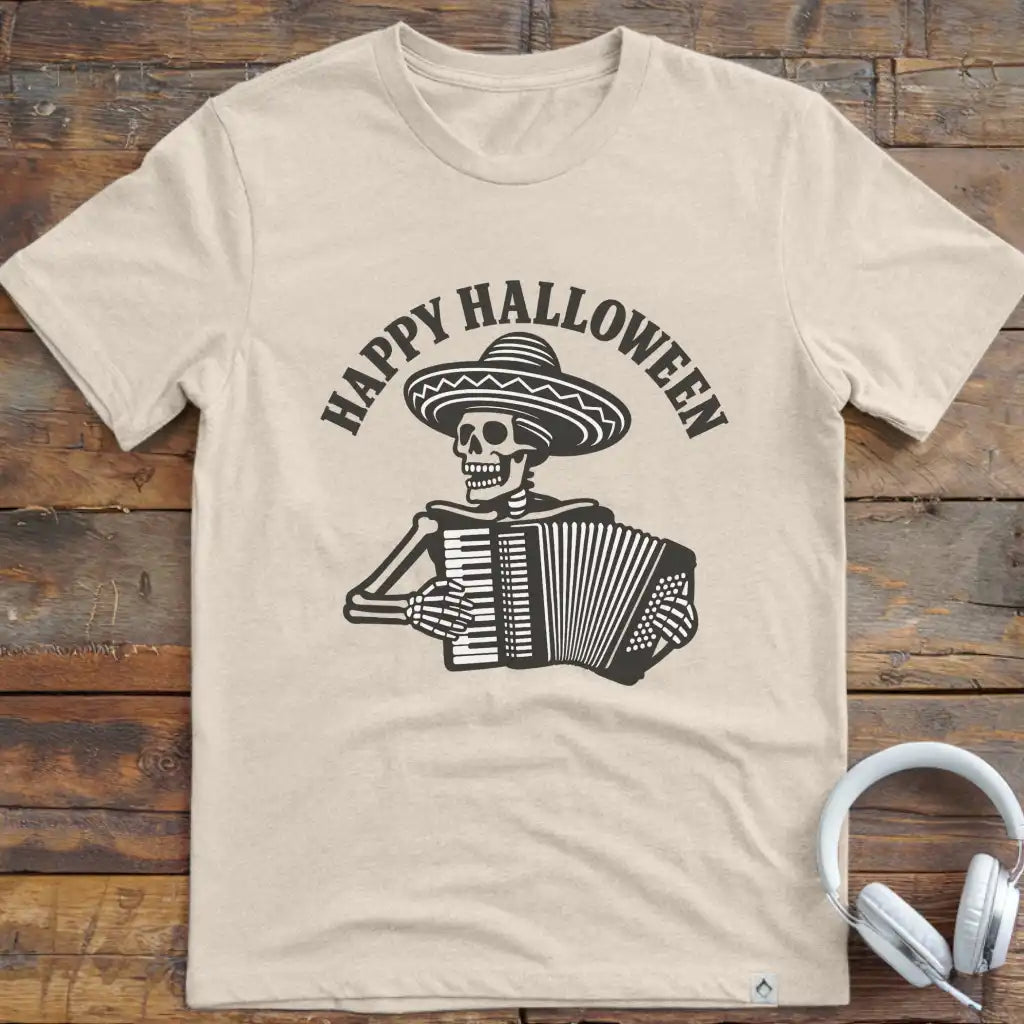 Skeleton Accordion T-Shirt