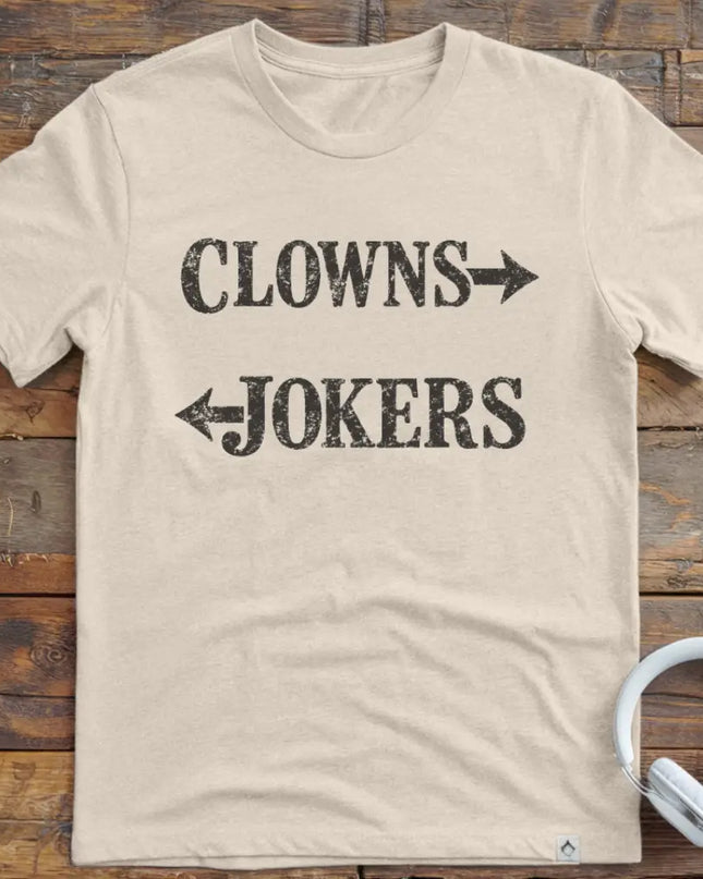 Clowns Jokers Vintage T-Shirt