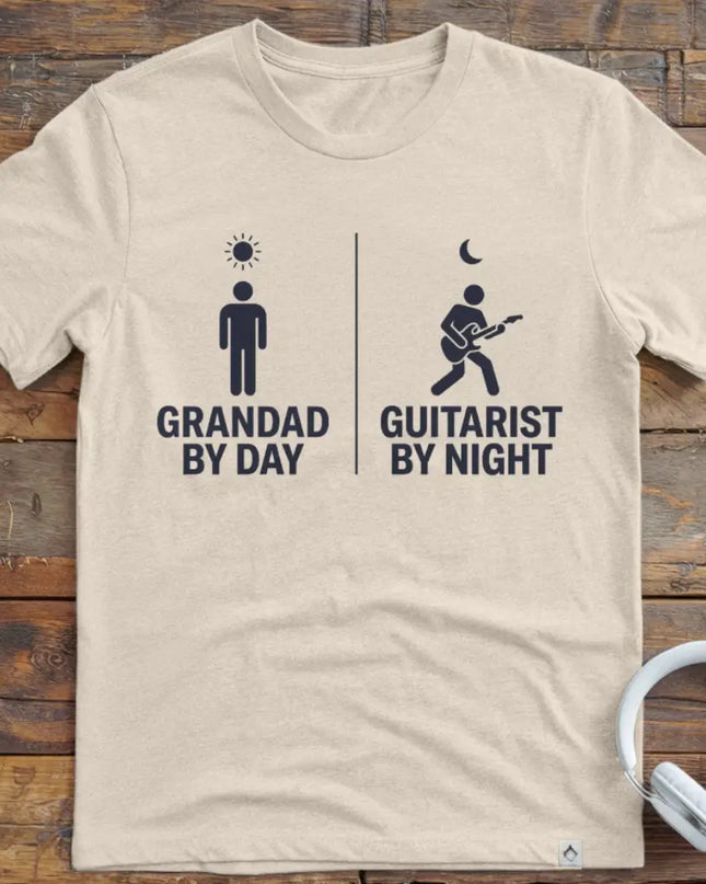 Grandad Guitarist Night T-Shirt