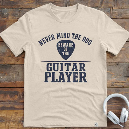Never Mind Dog Guitar T-Shirt