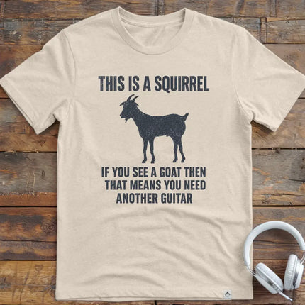 Squirrel Guitar T-Shirt