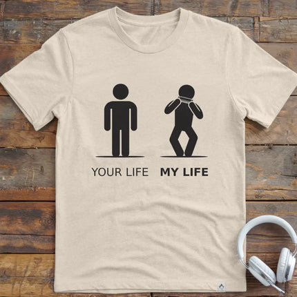 My Life Harmonica T-Shirt
