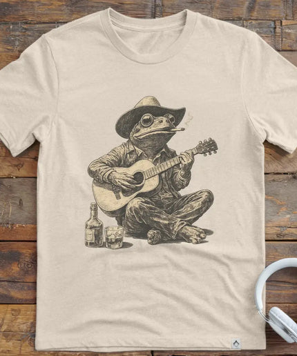 Frog Guitar T-Shirt