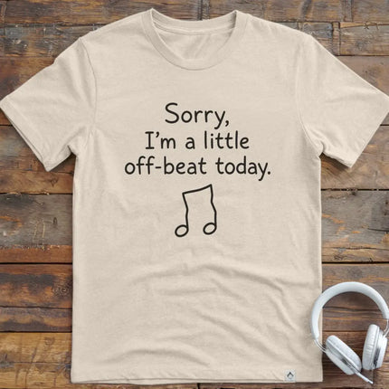 Off Beat Wonky Note T-Shirt
