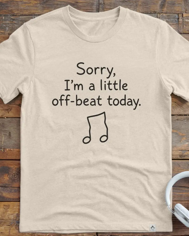 Off Beat Wonky Note T-Shirt