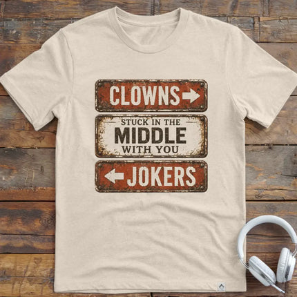 Clown Jokers Middle T-Shirt
