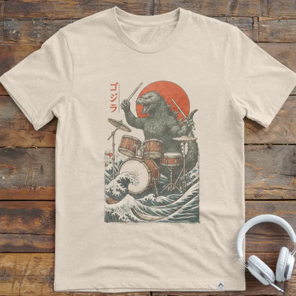 Godzilla Drums T-Shirt