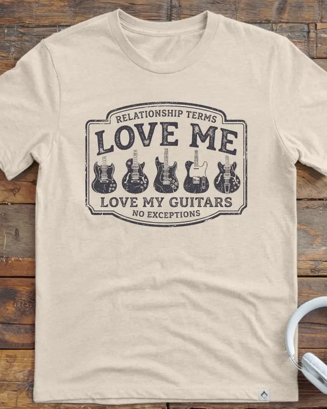 Love My Guitars T-Shirt