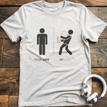 Life Sax Male T-Shirt