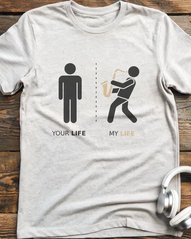 Life Sax Male T-Shirt