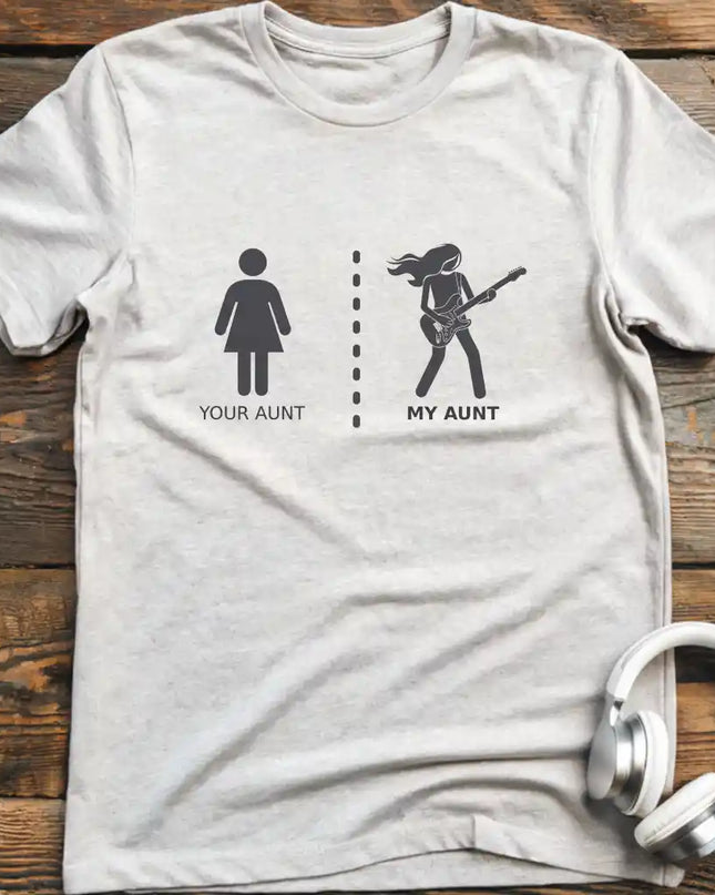 My Aunt Guitar T-Shirt