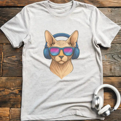 Hundekopfhörer-T-Shirt
