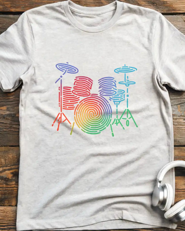 Neon Drums T-Shirt